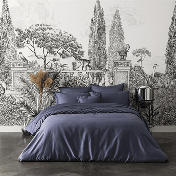 Bed linen Alexandre Turpault - Teophile Navy Blue