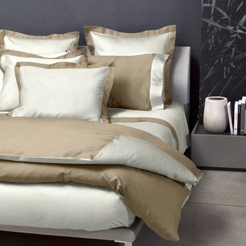 Bed linen Signoria Firenze Double - PANNA / FLAX, 50x75, 220x240, 270x290