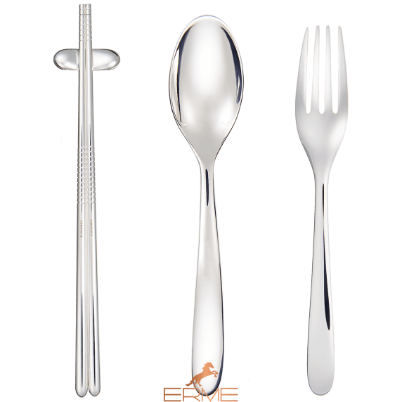 Набор столовых приборов Christofle Mood Asia Silver на 6 персон, 24 предмета