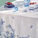 Tablecloth Garnier Thiebaut Voliere bleu, 115x115