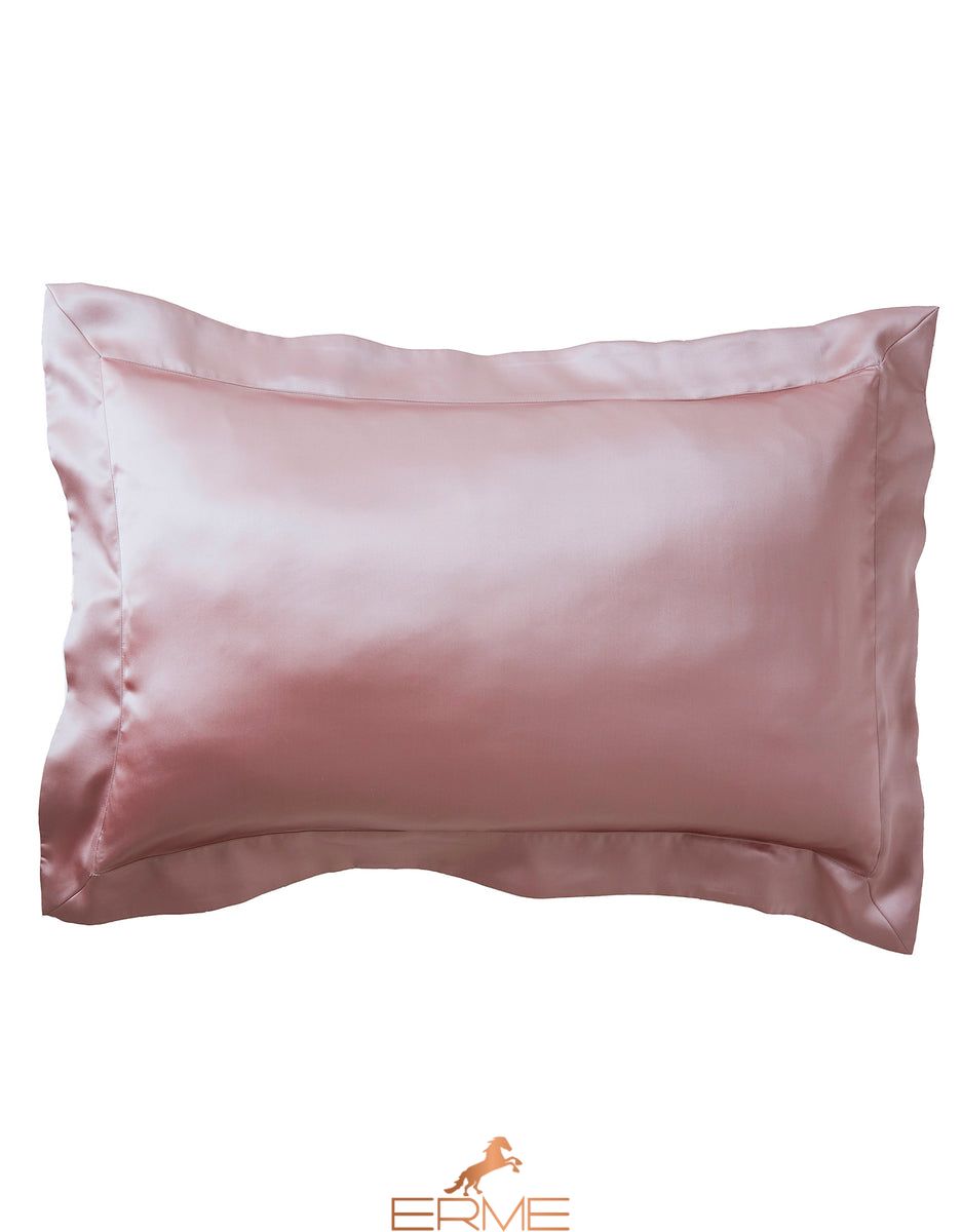 Gingerlily silk pillowcase - Vintage Pink, 50x75