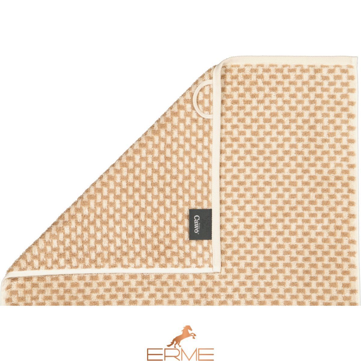 Towel Cawoe - Natural Oaramel, 30х50