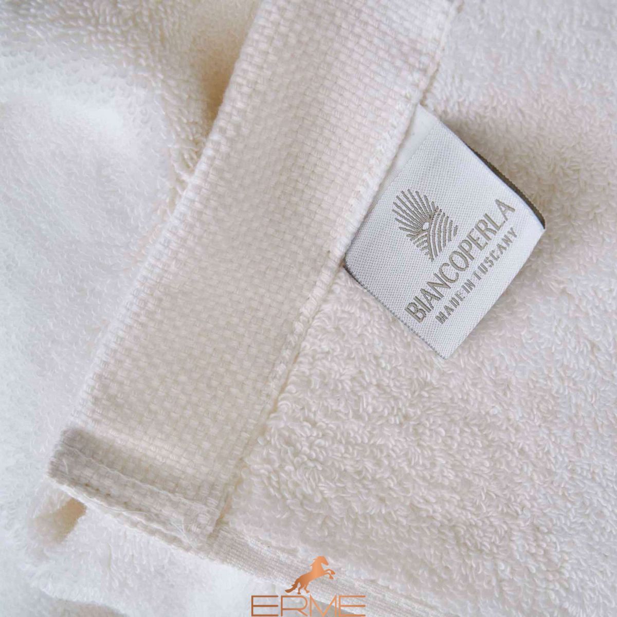 Набір рушників для обличчя + гостьове Biancoperla Opale Valenza, 60х110 + 40х60 + 100x140