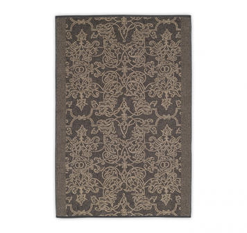Полотенце Leitner Leinen - Mariage - 436 col.Anthrazit - 89( 30x30 см)