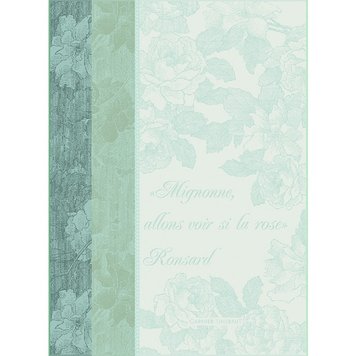 Kitchen towel Coucke Garnier Thiebaut - Mignonne celadon