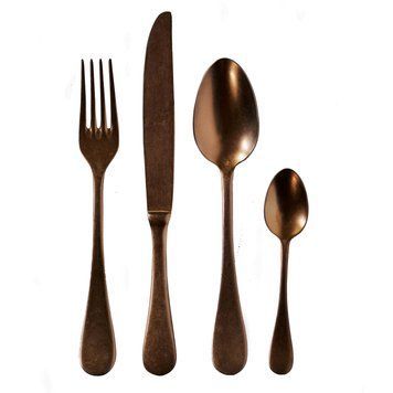 Столові прилади Mepra - Michelangelo Vintage Bronzo, 24