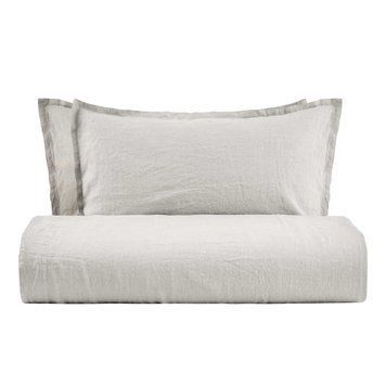 Постільна білизна Biancoperla - Niagara Oyster, 50x75 (2шт), 155x200 (2шт), 270x290