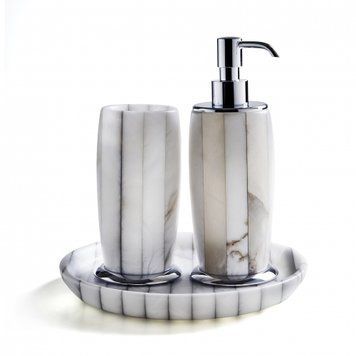 Treesseci Lady Crystal - Set of 3 bathroom accessories