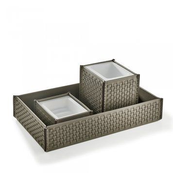 Treesseci Hilton - Set of 3 bath accessories