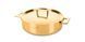 The Luxury Art Mepra Attiva Gold - Stainless pan in gold color, Gold