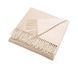 Плед CO.BI. DOUBLE - Beige, Beige/white, 140x180