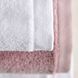 Набір рушників для обличчя + гостьове Biancoperla Opale Valenza, 60х110 + 40х60 + 100x140