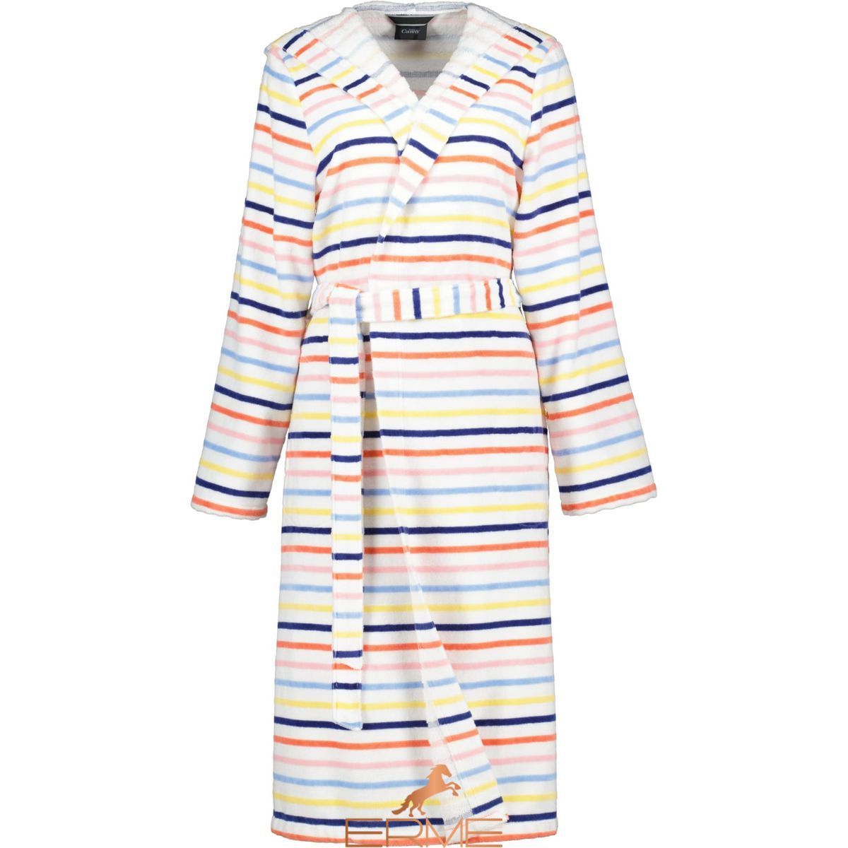 Women's robe Cawoe - 3344 Weib-Multicolor