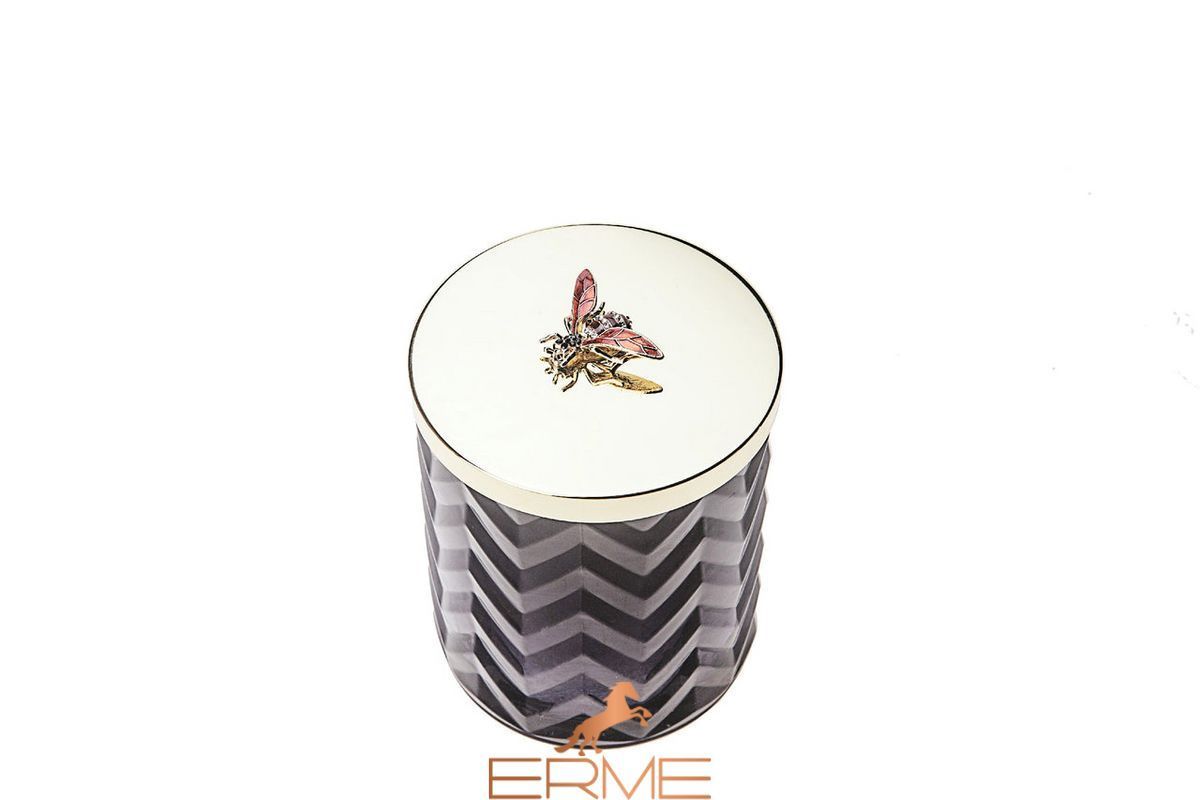 Cote Noire Herringbone scented candle - Queen of the night, Under the order (delivery from 4 weeks), 600 g