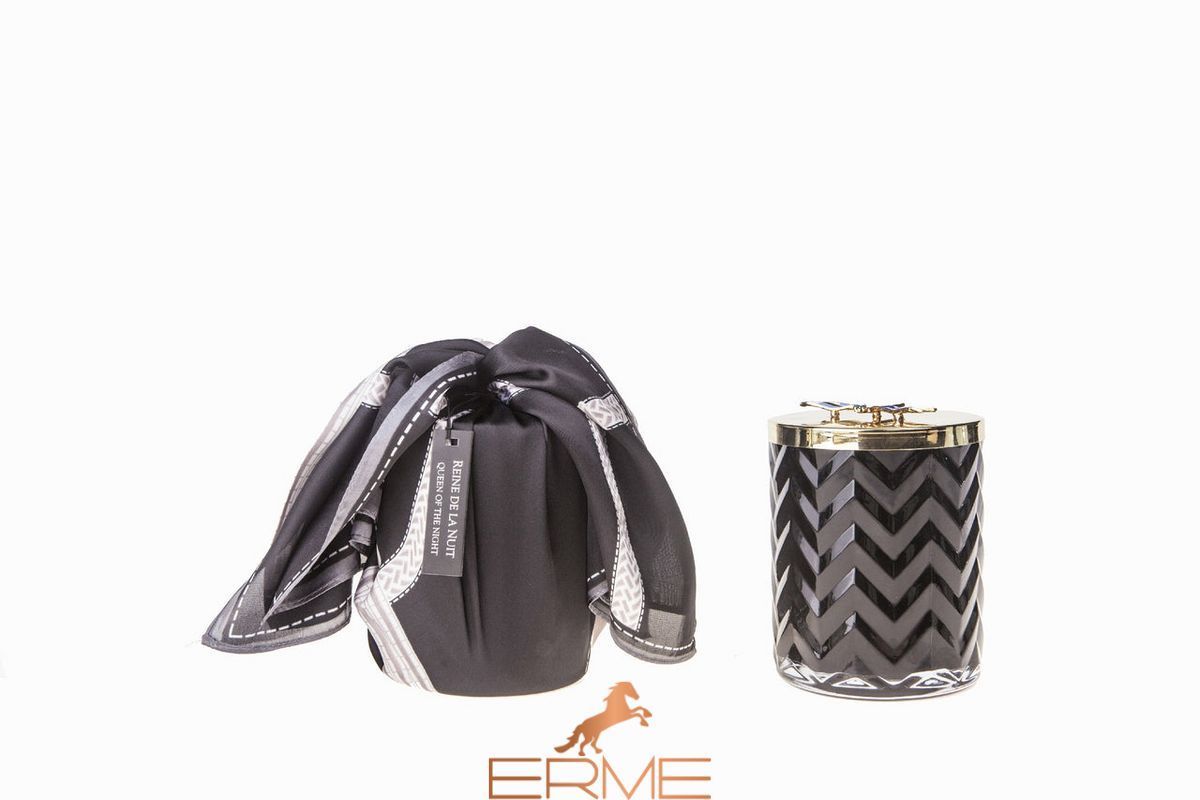 Cote Noire Herringbone scented candle - Queen of the night, Under the order (delivery from 4 weeks), 600 g