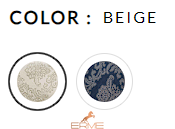 Bed linen Signoria Firenze Belvedere BEIGE, 50x75, 155x200 (2pc), 270x290