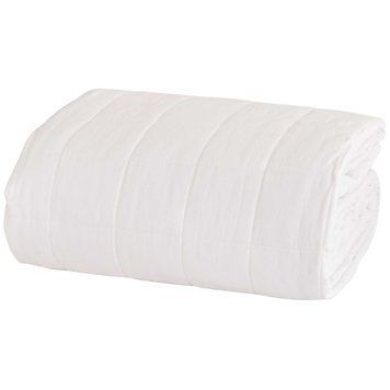 Хлопковое покрывало " Весна " Biancoperla Brasilia 100g Avorio