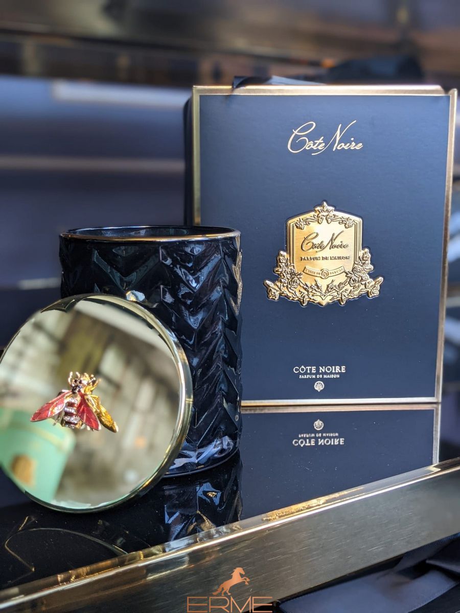 Cote Noire Herringbone scented candle - Queen of the night, Under the order (delivery from 4 weeks), 600 g