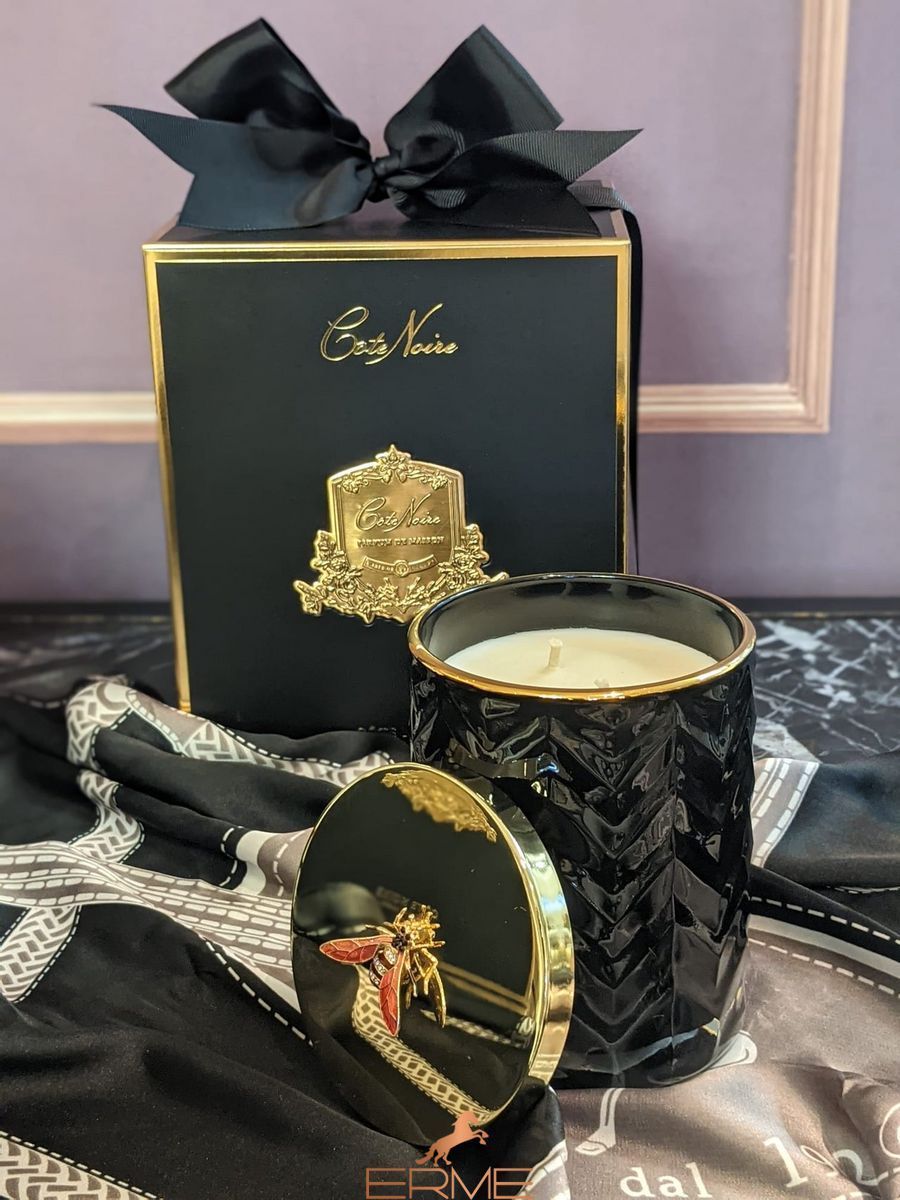 Cote Noire Herringbone scented candle - Queen of the night, Under the order (delivery from 4 weeks), 600 g