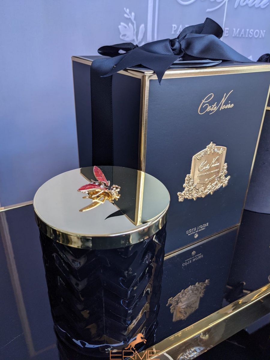 Cote Noire Herringbone scented candle - Queen of the night, Under the order (delivery from 4 weeks), 600 g