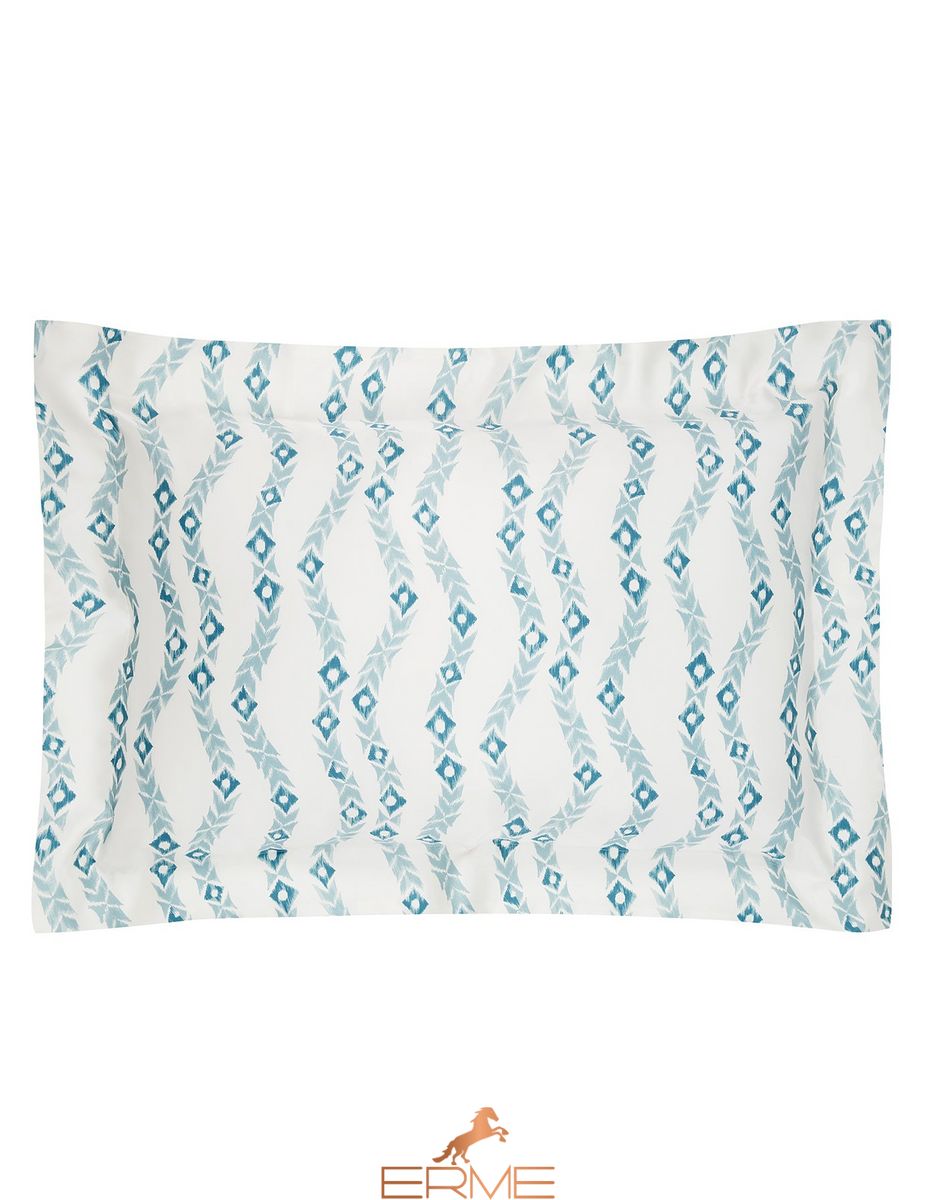 Silk pillowcase Gingerlily - Tangleweed Blue, 50x75