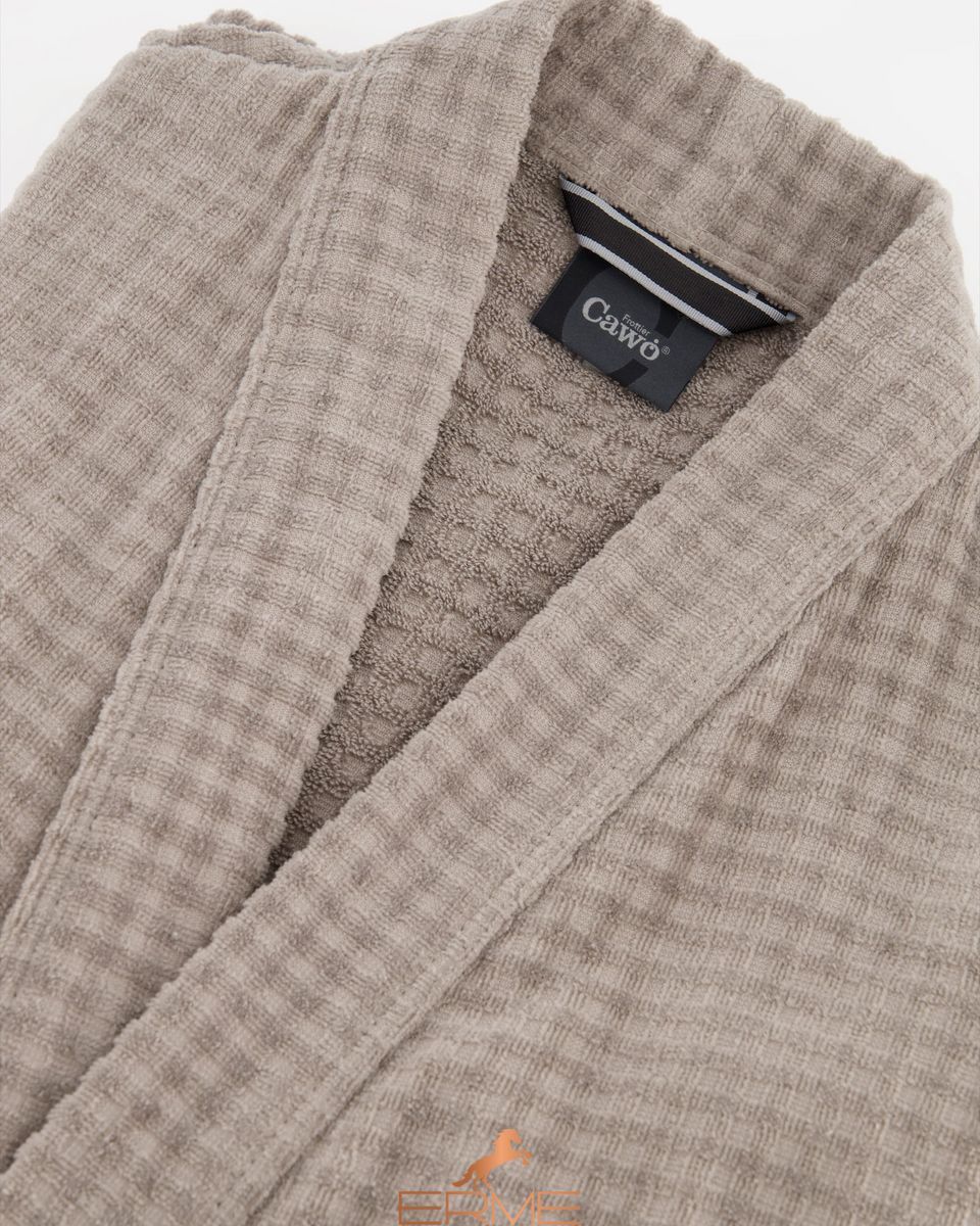 Men's bathrobe Cawoe - 5508 Graphit