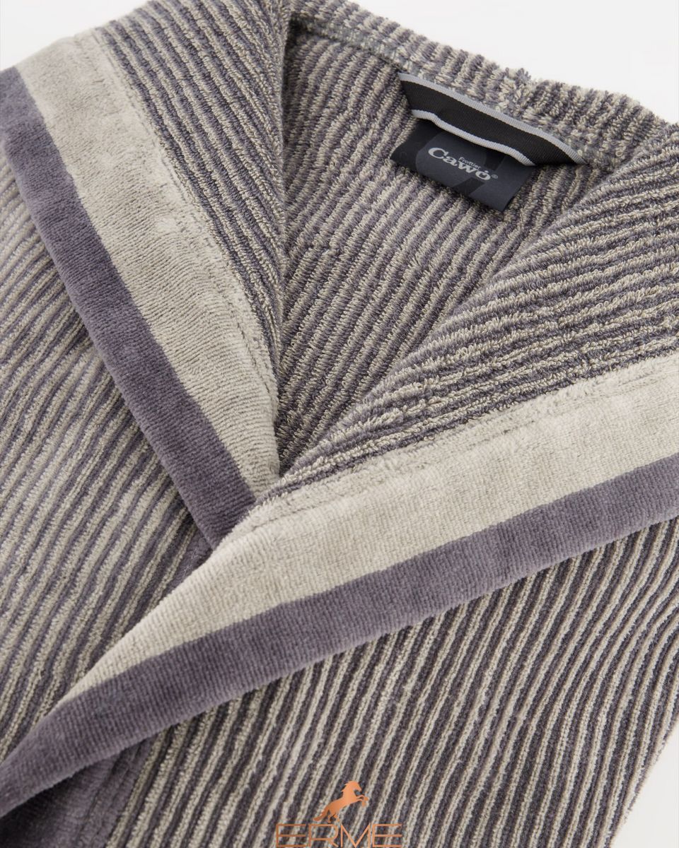 Men's bathrobe Cawoe - 5841 Stein