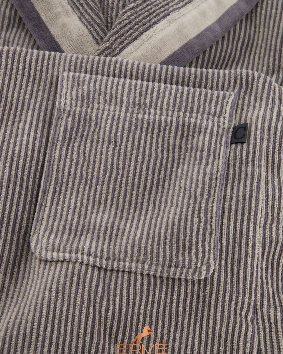 Men's bathrobe Cawoe - 5841 Stein