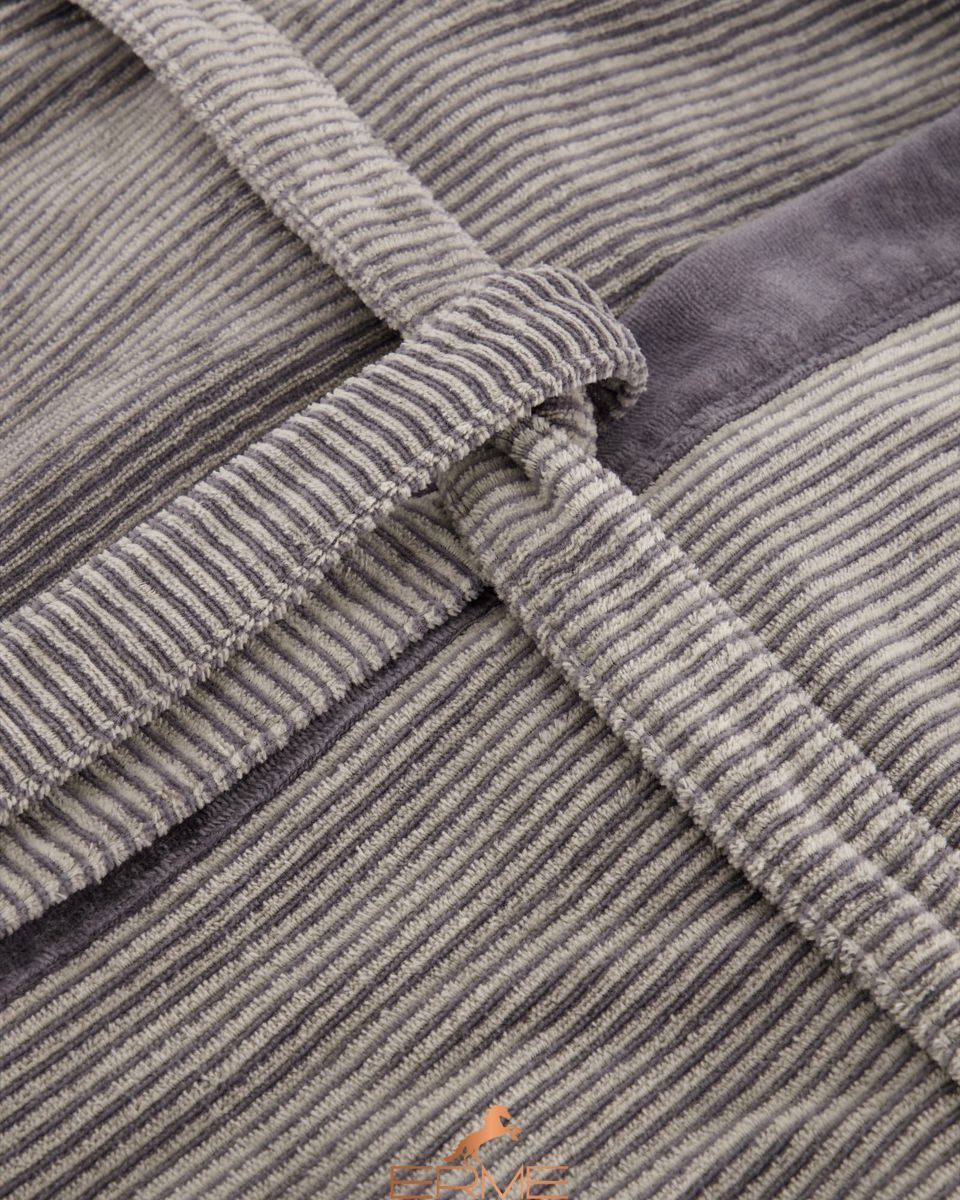 Men's bathrobe Cawoe - 5841 Stein