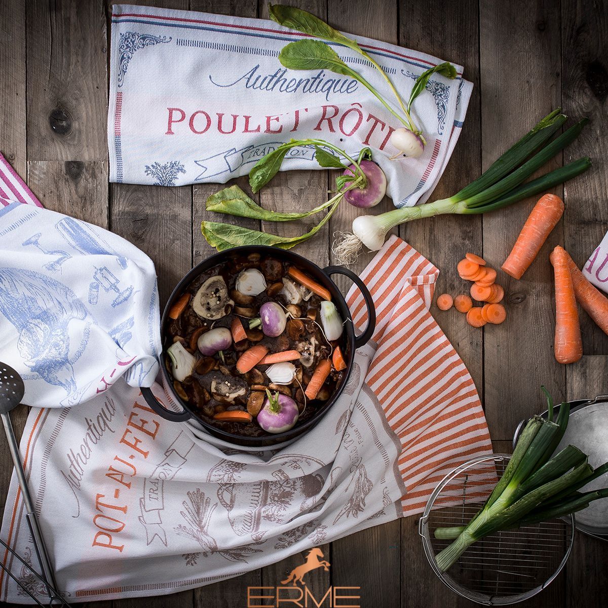 Кухонное полотенце Coucke - Coq-au-vin