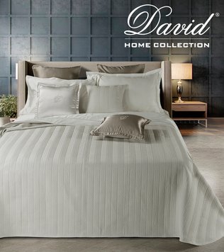 Покрывало легкое David home - Tendenze, Молочный, 270x270