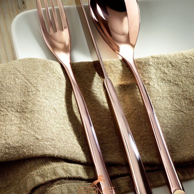 Набор столовых приборов Sambonet H-Art Mirror PVD Copper