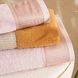 Набір рушників для обличчя + гостьове Biancoperla Galles Deluxe Bronzo, 60х110 + 40х60 + 100x140