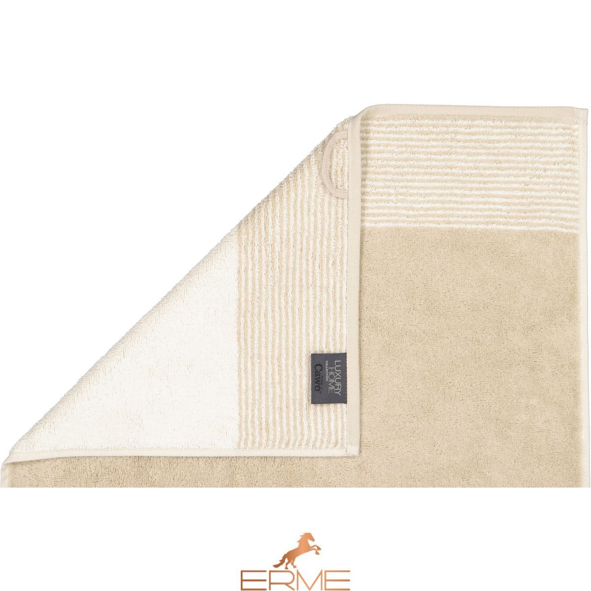 Рушник Cawoe - Two-tone Sand, 30х30