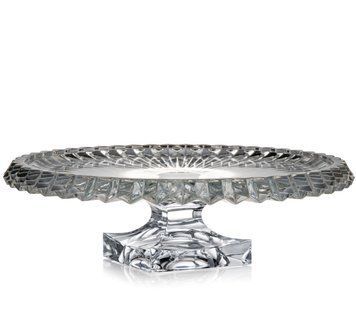 Rogaska Crown Jewel - Блюдо для торта на ніжці, 101мм, 340мм