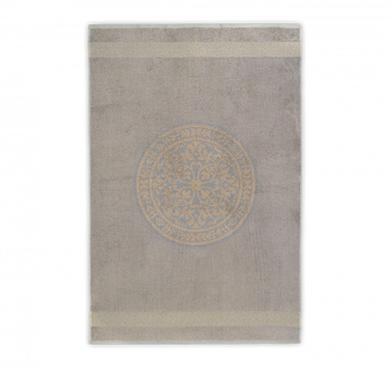Towel Leitner Leinen - Rosetta - 443 Stone, 30х30