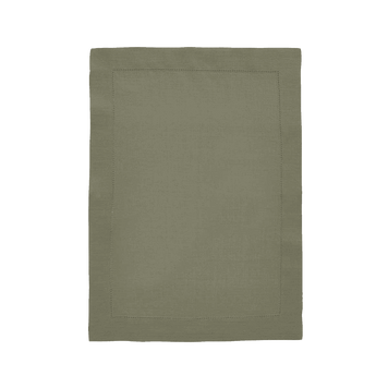Килимок сервірувальний Alexandre Turpault FLORENCE Khaki з льону OFG 37х50 см