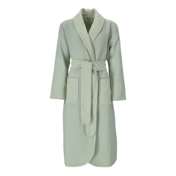 Bathrobe Pique Vossen - Catania Soft green XL