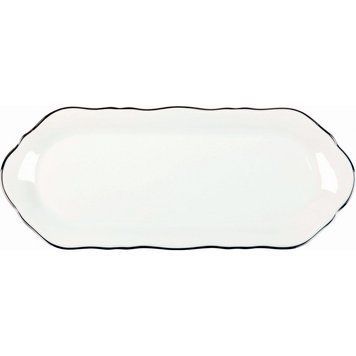 Deshoulieres Colbert Platinum - Блюдо для кекса 400х145 мм