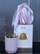 Aromatic candle Cote Noire Herringbone - Rose of Charente, Under the order (delivery from 4 weeks), 600 g