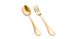 Cutlery Mepra - Michelangelo Vintage Oro, 24