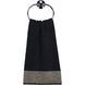 Towel Cawoe - Two-tone Schwarz, 30х30