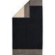 Towel Cawoe - Two-tone Schwarz, 30х30