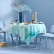 Tablecloth Garnier Thiebaut - Aqua Mineral