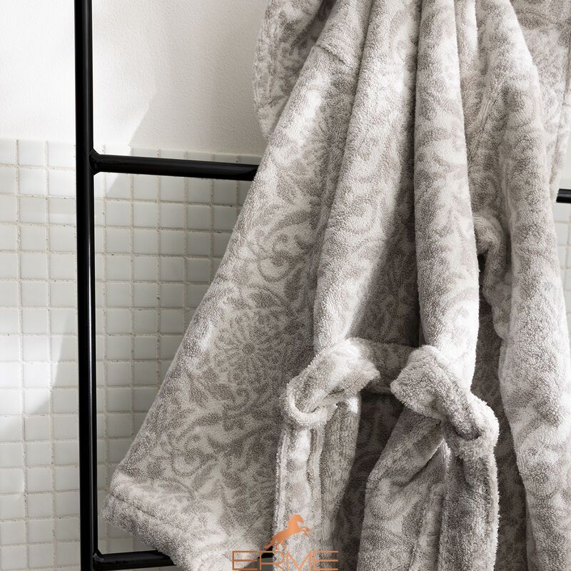Халат 100% хлопок Le Jacquard Francais Charme Grey (размер S)