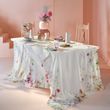 Tablecloth Garnier Thiebaut Jardin sauvage blanc