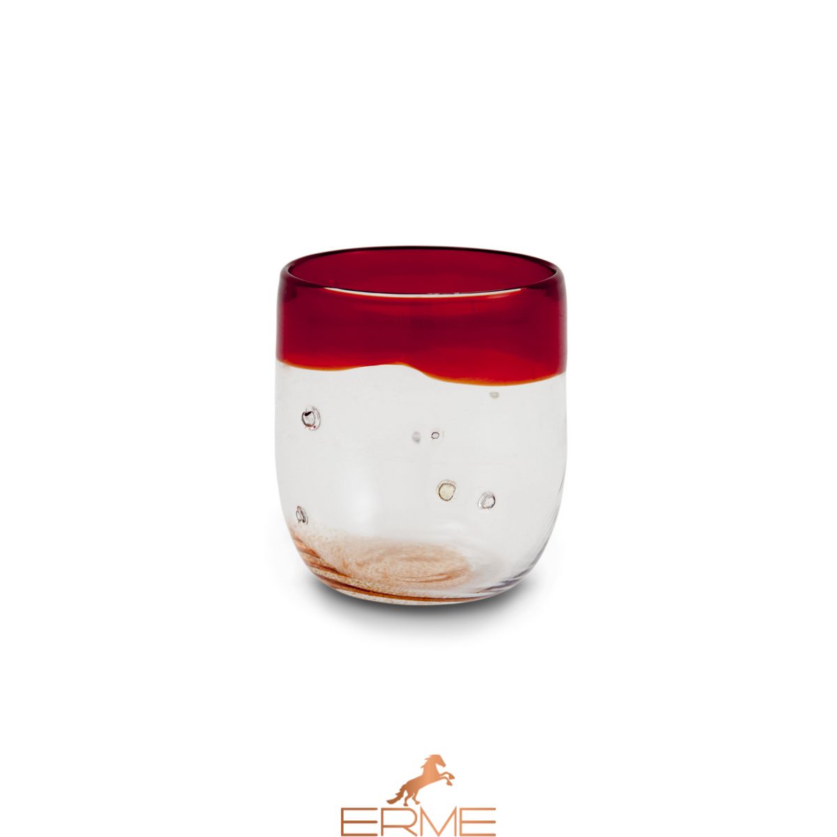 Dogale Onde - Decorative glass Red