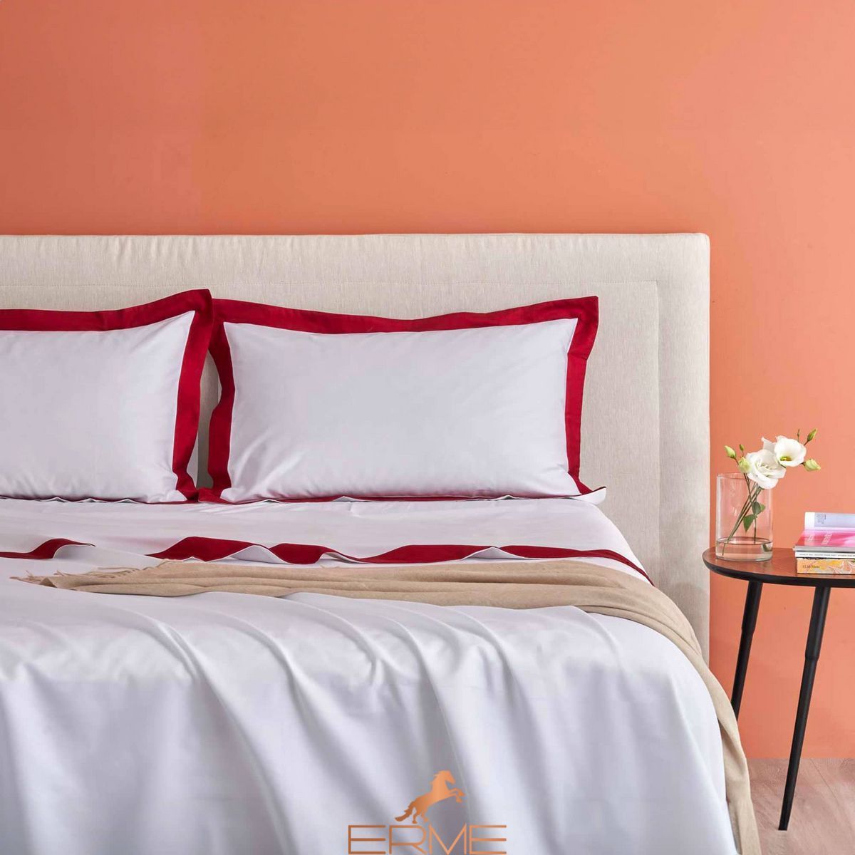 Bed linen Biancoperla - Mirage Margot, 50x75 (2pc), 155x200 (2pc), 270x290