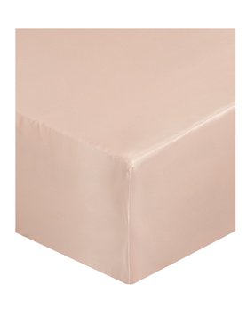 Silk sheet with elastic band Gingerlily - Rose Pink, 200x200 on an elastic band