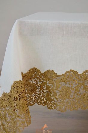 Скатертина Weissfee - Belvedere Gold